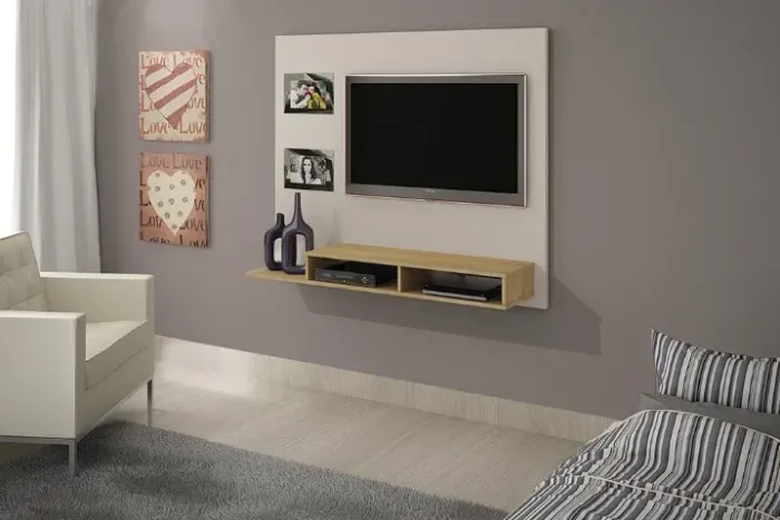 Painel Suspenso para TV até 43 Polegas 1.45M. Produto Novo Direto da Fábrica P/Sua Casa.