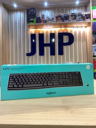 Teclado Sem Fio Logitech K270 - Loja Física