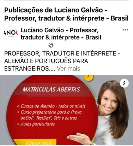 Prova, preparatório | alemão skype | viagens e intercâmbio| professor | aulas | curso 