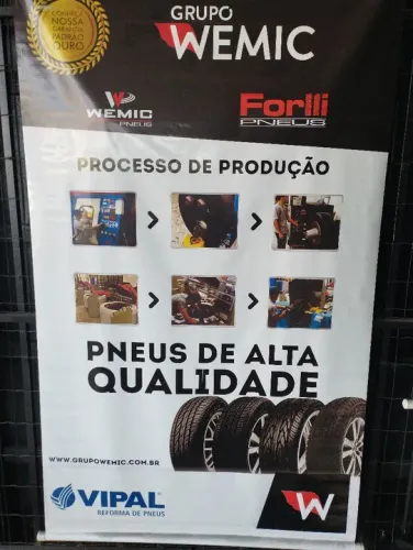 PNEU REMOLD 195/60/15 VIPAL 5 ANOS DE GARANTIA