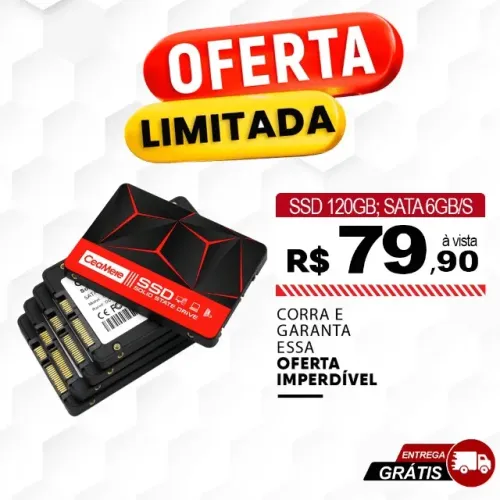 Adquira Agora seu SSD 128 / 256 / 512, Confira, produto novo com garantia, fazemos instala