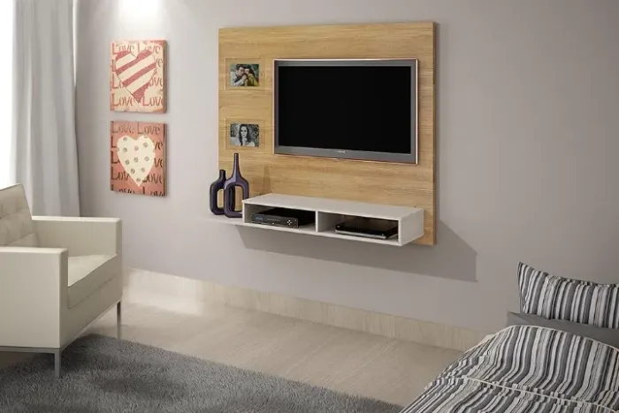 Painel Suspenso para TV até 43 Polegas 1.45M. Produto Novo Direto da Fábrica P/Sua Casa.
