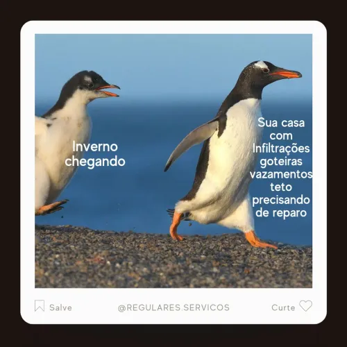 Reparamos teto, calhas e rufos, forros, vazamentos, infiltrações, goteiras...