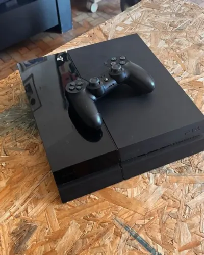 PS4 Fat 1 TB semi novo + 3 meses de garantia 