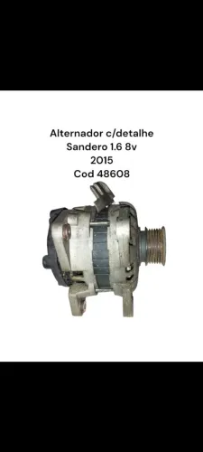 Alternador Sandero 1.6 c detalhe