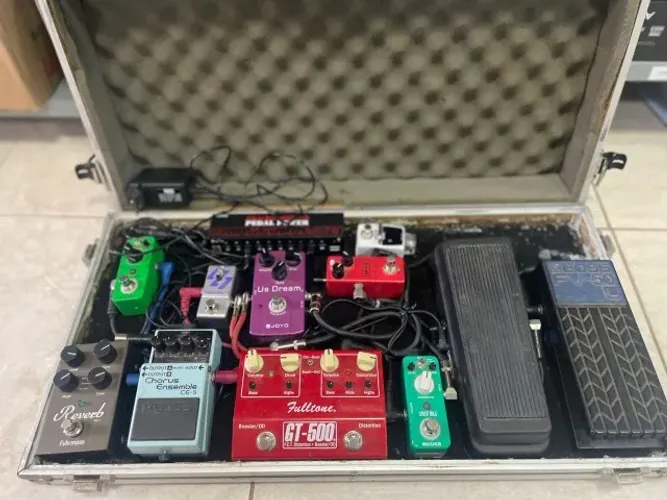 Pedalboard Completo para Guitarra