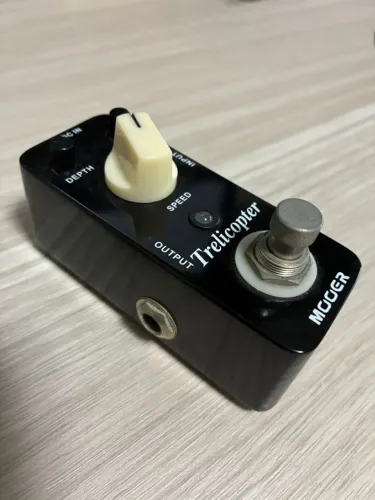 Pedal de Tremolo para Guitarra - Trelicopter Mooer