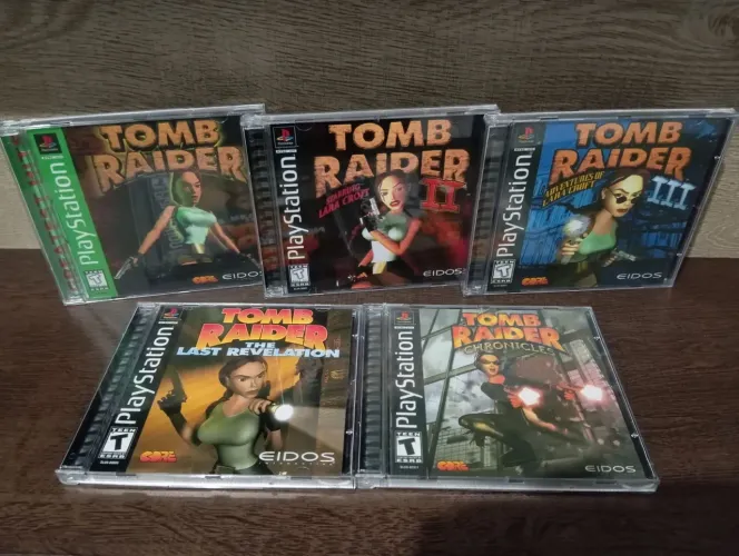 Coleção Tomb Raider para PS1 (REPRÔ) - LEIA