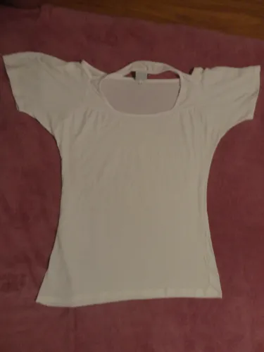Blusa feminina branca GG