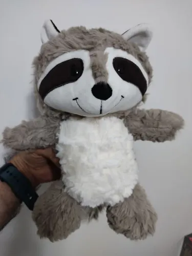 Pelúcia Guaxinim fofinha