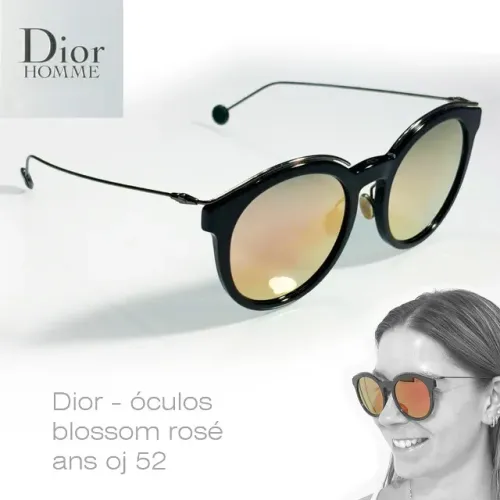 dior - óculos blossom rosé - modelo ans oj 52