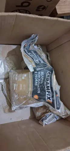 Rejunte Porcelanatos E Pedras Cinza Classico 1kg Novo - Ceramfix