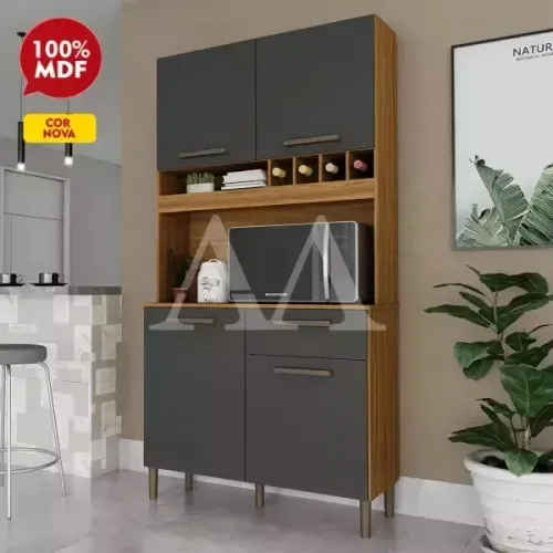 cozinha kit pinor 4 portas e 1 gaveta 