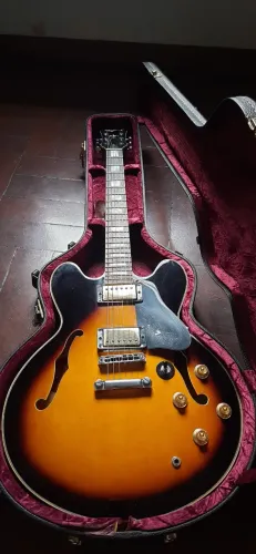 Guitarra Semi Acústica Tagima Blues 3000 Captadores Epiphone + Hard Case