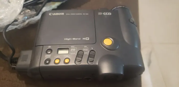 RARIDADE Canon Still Video Câmera RC 250