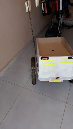 Carrinho Trailer para Bicicleta - Feito Sob Medida