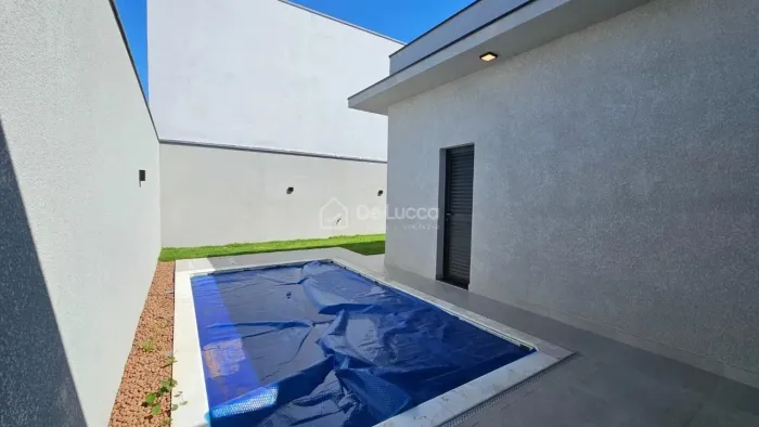 CASA TÉRREA, COM PISCINA A VENDA NA RUA ILHA DE SANTORINI EM PAULINIA.- SP