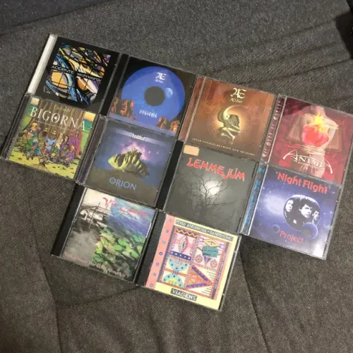 Lote Coleção 10 CDs Rock Progressivo Nacional / Confira Jazz Fusion