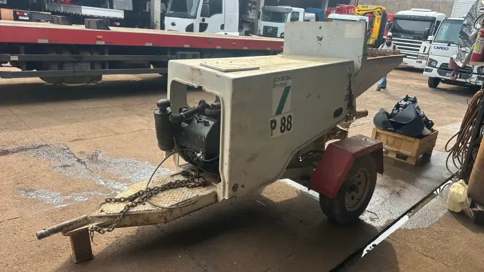 Bomba de concreto Schwing P88