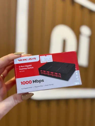 Switch de Rede 10/100/1000 Gigabit