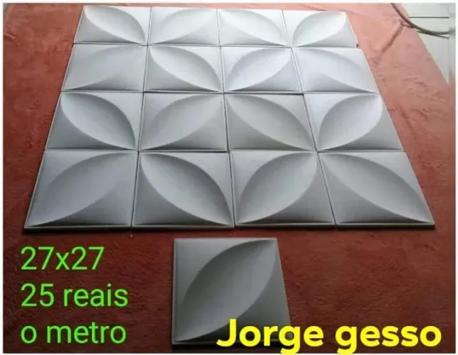  placas em gesso *