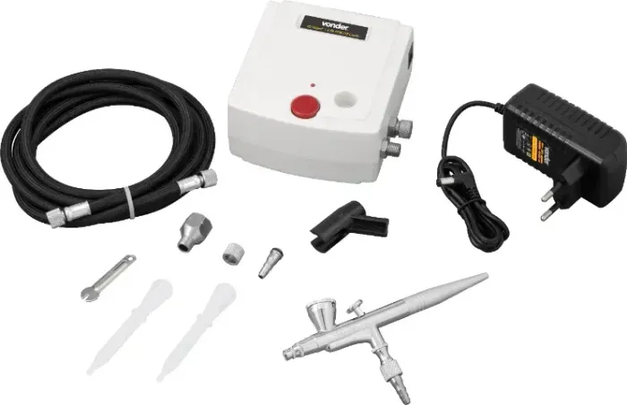 Aerógrafo com minicompressor, VONDER