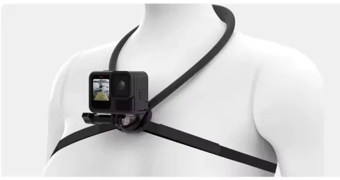 Suporte de pescoço flexível para câmeras de ação Gopro e similares