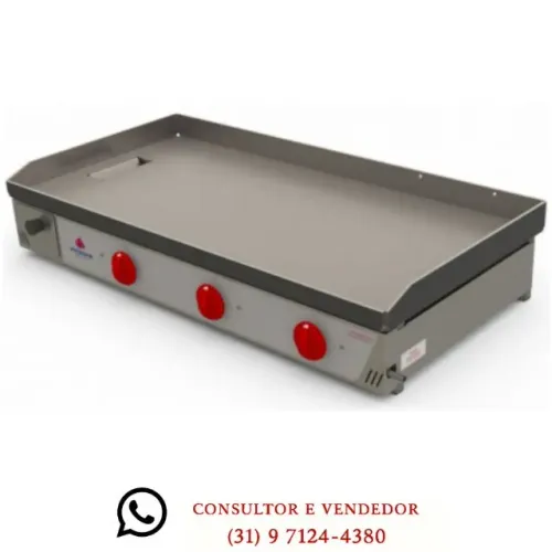 Chapa a gás 1.00M Progás Nova