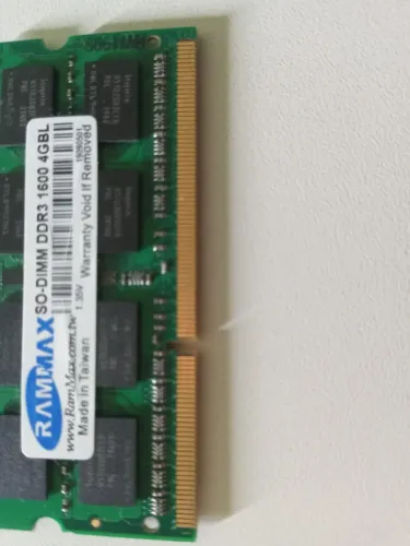 Memória ram ddr3 4gb
