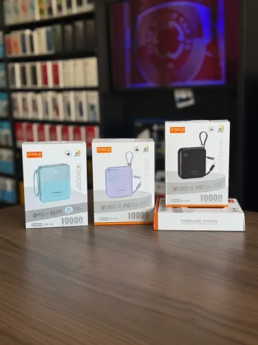 Carregador Portátil Power Bank 10000mAh Originais Pronta Entrega Loja Fisica