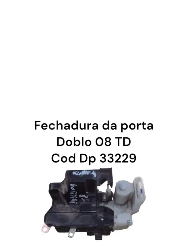 Fechadura Da Porta Doblo 08 Td Cod Dp 33229