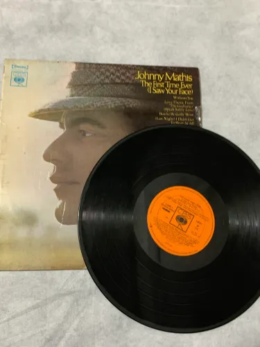 LP Johnny Mathis - The First Time Ever I Saw Your Face | CBS (1970)