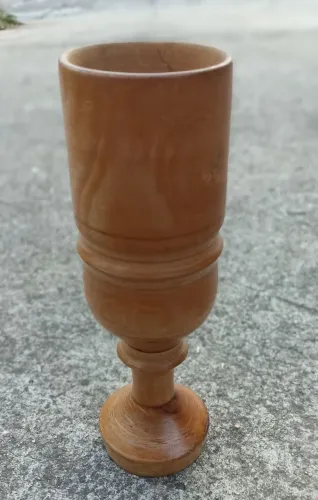 Cálice de Madeira (decorativo)
