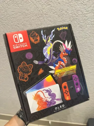 Nintendo Switch OLED Pokémon Scarlet & Violet Edition [ Edição Especial ]