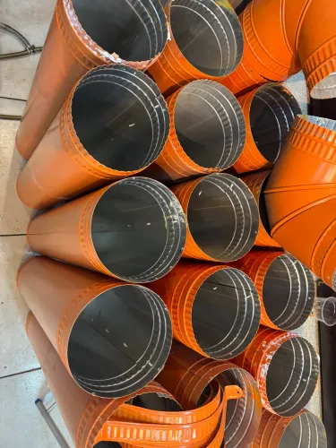 Cano de exaustor em alumínio 