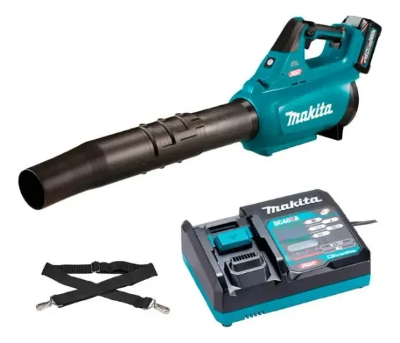 SOPRADOR DE FOLHA MAKITA C/1 BATRERIA 40V 4AMPERES + CARREGADOR 127V
