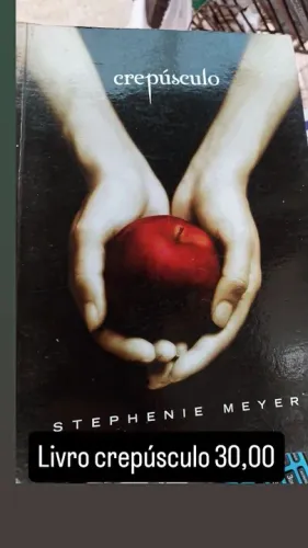 Livro Crepúsculo - Stephenie Meyer