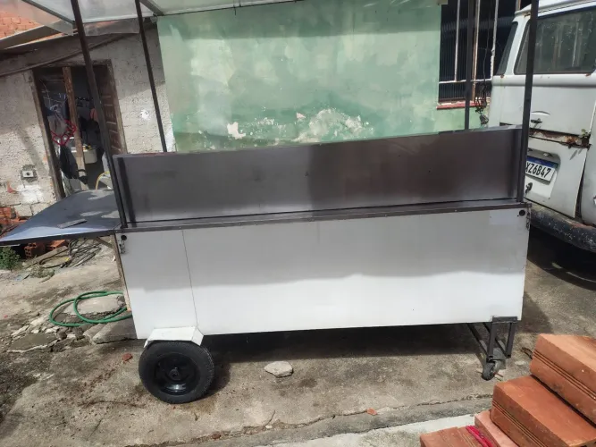 Vende carrinho de lanche