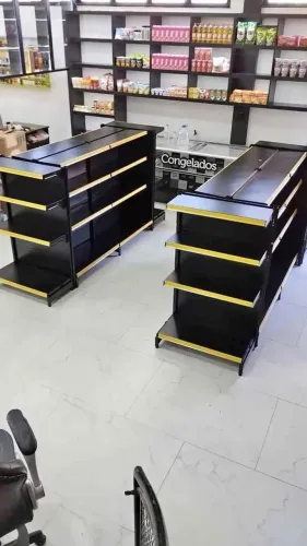 Gôndola altura 1,37M pronta entrega - Marcos