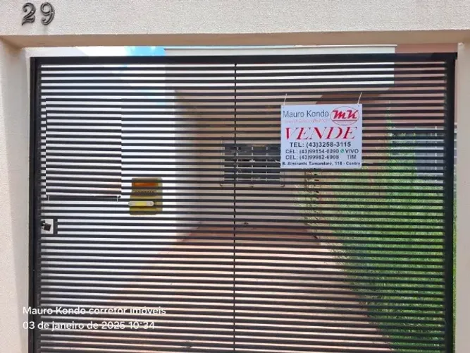 Casa Geminada com 63,00 m2 no Residencial Alcides Pelisson em Ibiporã.