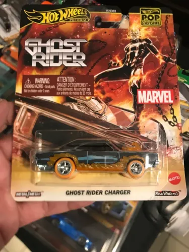 Hot Wheels Premium Ghost Rider Charger - Marvel