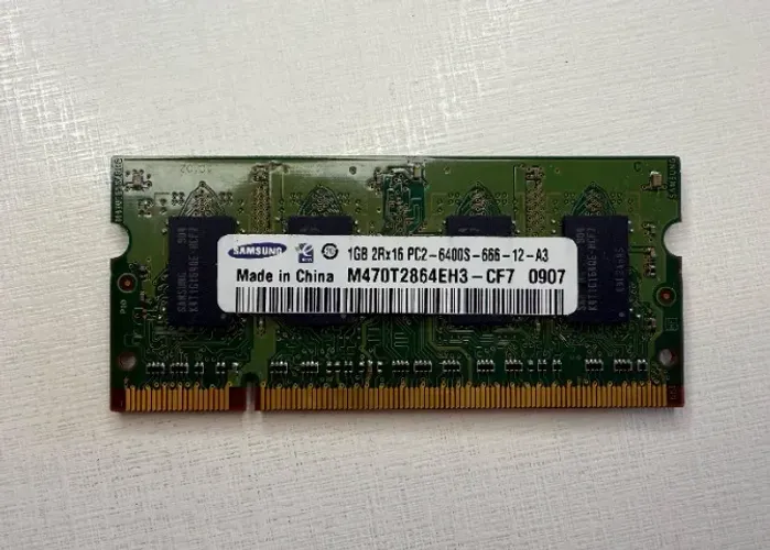 Memória Notebook DDR2 800 1 GB PC2-6400 SODIMM Samsung