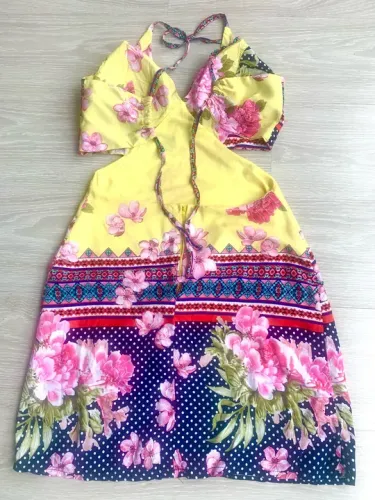 Vestido feminino estampado