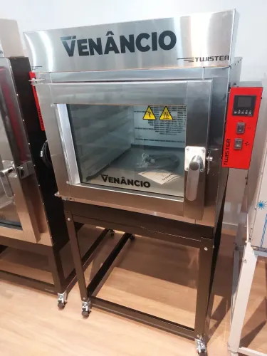Forno turbo elétrico 5 telas trifásico 380v novo