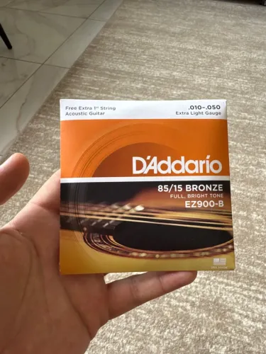 Encordoamento D'Addario EZ900-B para Violão