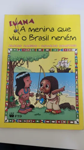 Livro infantil Luana: A menina que viu o Brasil neném