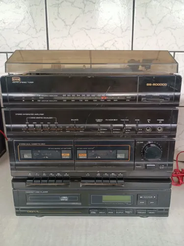 Som 4x1 CCE SS- 5000CD PARA PEÇAS OU POSSÍVEL RESTAURO 