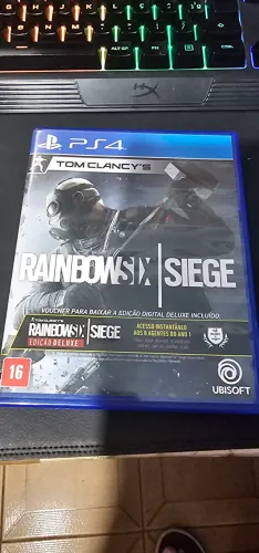 Rainbow six siege - ps4 mídia física 