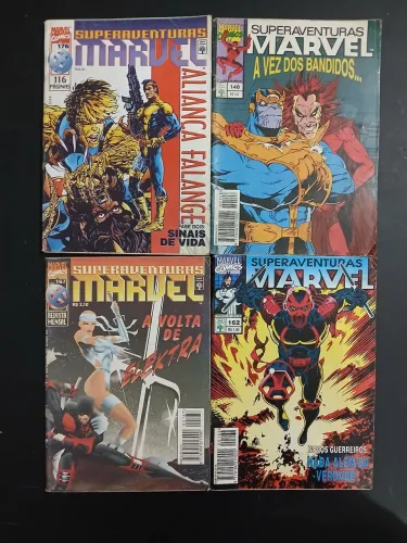 Lote Gibis Coleção Superaventuras Marvel - HQs