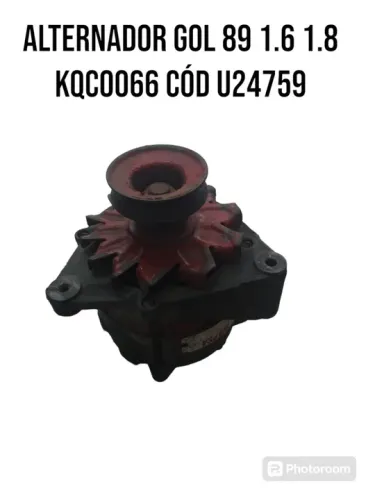 Alternador Volkswagen Gol 89 1.6 1.8 Cod U24759